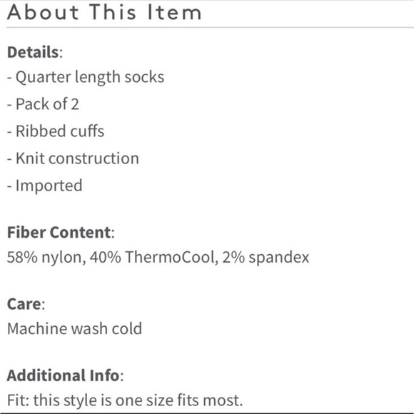 New Timberland Women’s Coolmax Socks 2pk - Picture 2 of 3